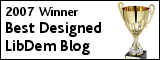 Winner - Best Designed LibDem Blog