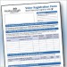 Electoral register form