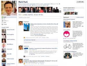 Facebook profile screenshot