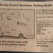 Leeds Labour poll card leaflet