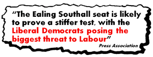 Press Association quote on Ealing Southall by-election