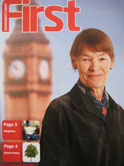 Glenda Jackson magazine cover