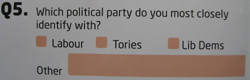 Which political party do you most closely identify with?