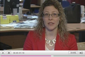 Jenny Willott on the BBC Jenny Willott talking on the BBC