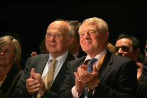 Vince Cable and Paddy Ashdown