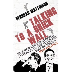 Talking to a Brick Wall - Deborah Mattinson - book cover