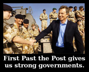 Blair and Iraq: strong government