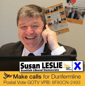Dunfermline Carmichael pv gotv phone bank