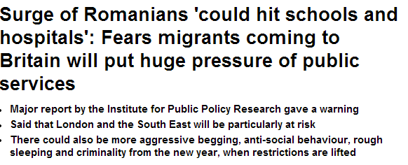 Fail headline on IPPR report