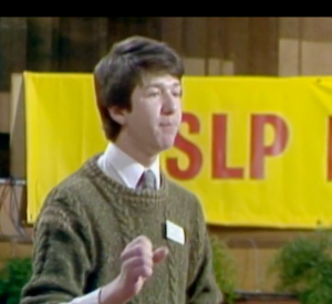 A very young Alistair Carmichael