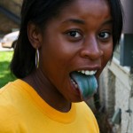 True blue supporter