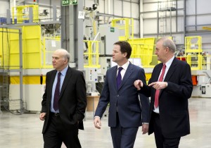 Nick Clegg, Deputy Prime Minister and Vince Cable, Business Secretary