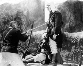 Just another day at Liberal Democrat Voice, as the day editor re-enacts a scene from Beau Geste...