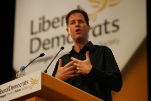 Nick clegg by dave radcliffe, liberal democrats