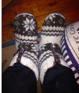 Paul Walter's slippers