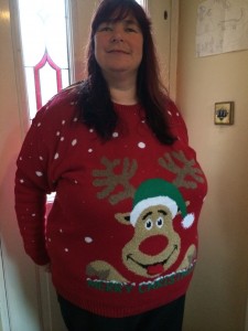 Caron Lindsay Christmas Jumper