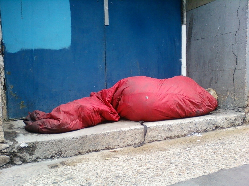 Rough sleeper by Blodeuwedd