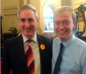 Tim Farron and Greg Mulholland