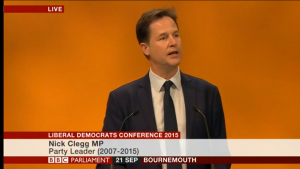 Clegg conference 2015