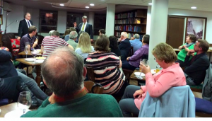 Watford pizza and politics