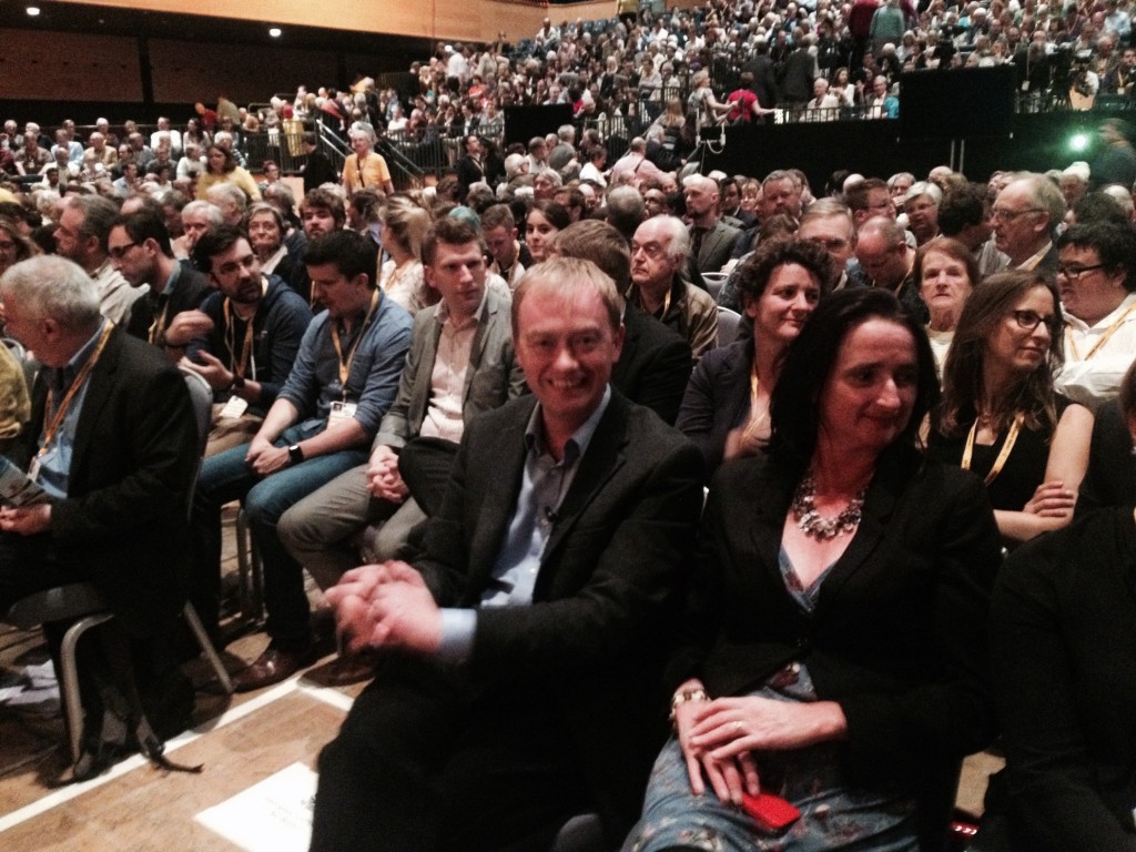 Tim Farron 2015 bournemouth