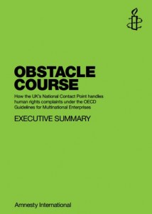 Amnesty International Obstacle Course