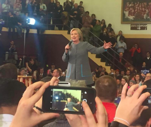 Hillary Des Moines 31 Jan 16
