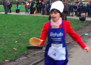 Parminter pancake race