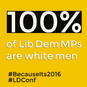 100% of LD MPs are white men