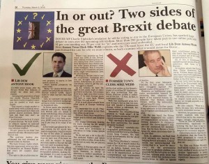 Dover Express IN article