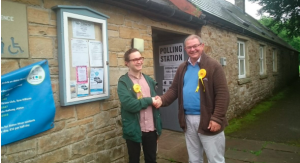 Cllr Thomas Sheriff and Phil Roberts