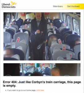 Lib Dems Corbyn train 404