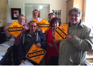 Cllr David Hancock and team