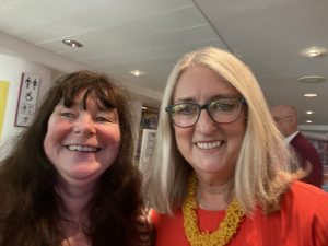 Caron and Jacqui Smith at Edinburgh fringe