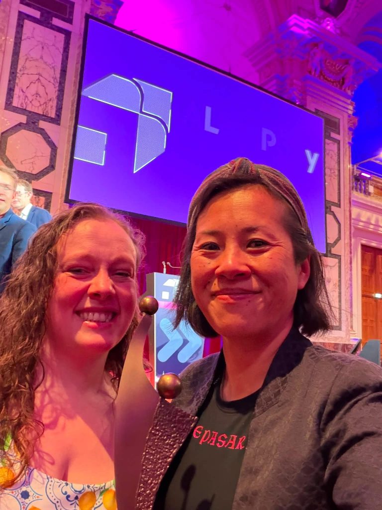 Hannah Bettsworth and Yi-Pei Chou Turvey at ALDE Congress Vienna
