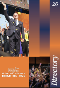 Front cover of directory Autumn 2026